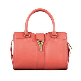 YSL small cabas chyc bag 2030S light red